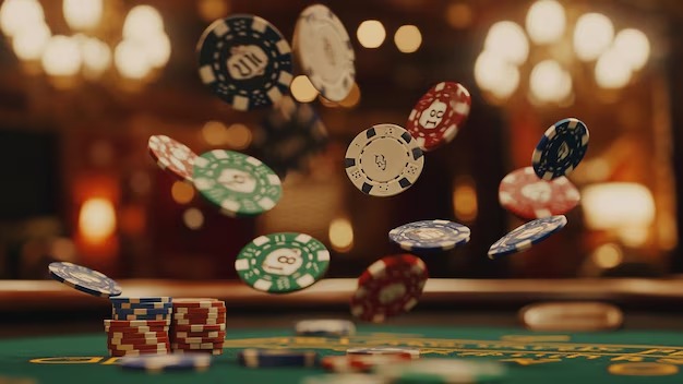 Live dealer motion: card draw and outcome determination Live dealer action during Speed Blackjack hand